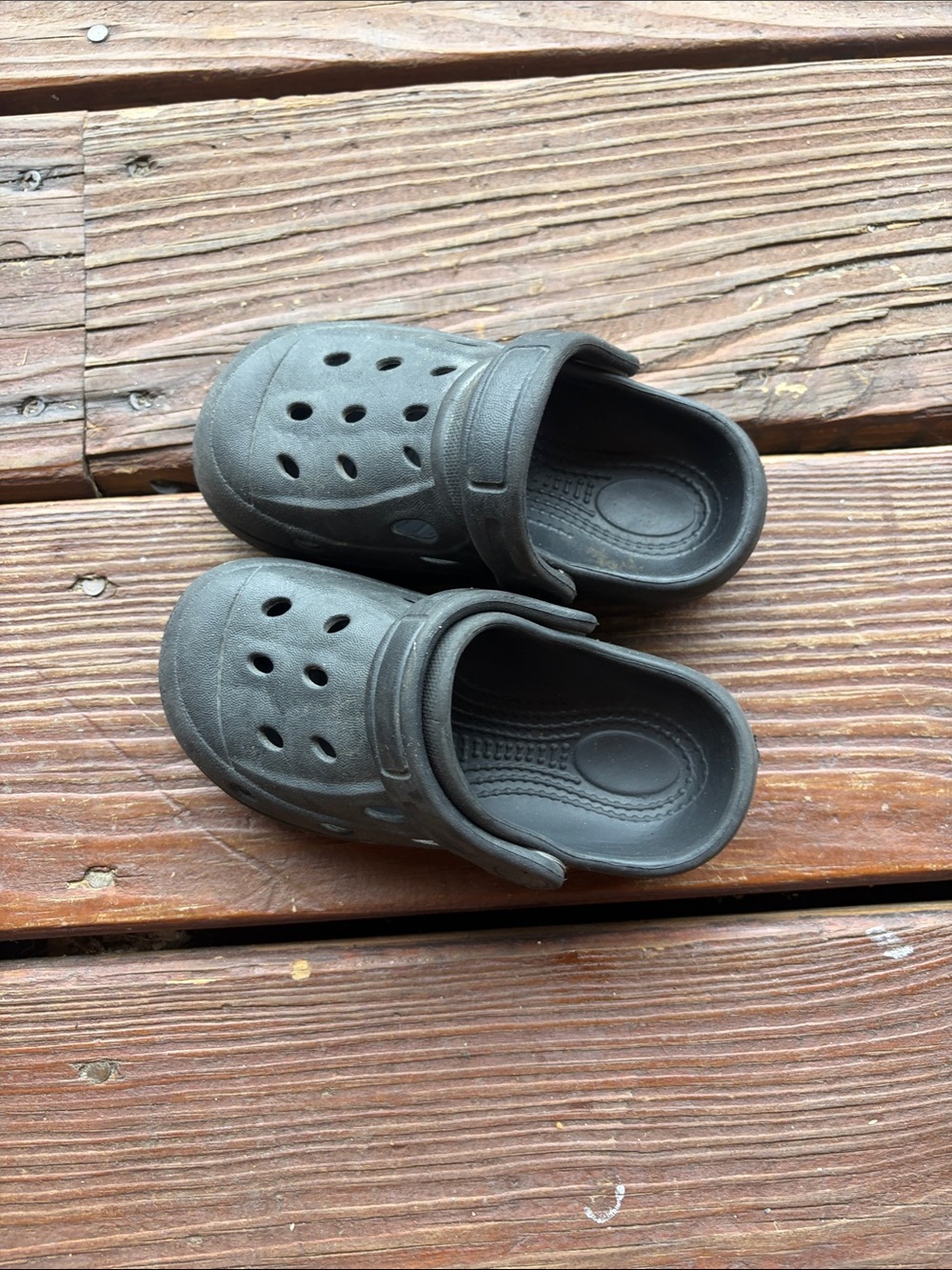 Kids Slip-On Clog in Black - Comfortable Everyday Shoe